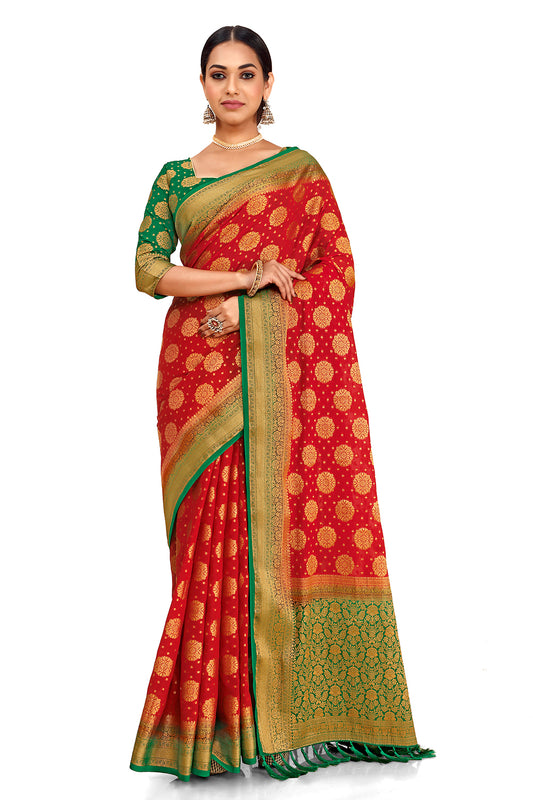 Red Saree - Buy Red Color Fashion Sarees Online