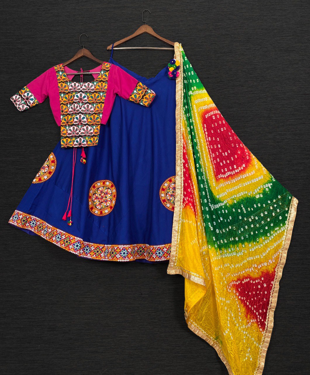 Buy BownBee Girls Red Printed Cotton Lehenga Choli Set Online at Best  Prices in India - JioMart.