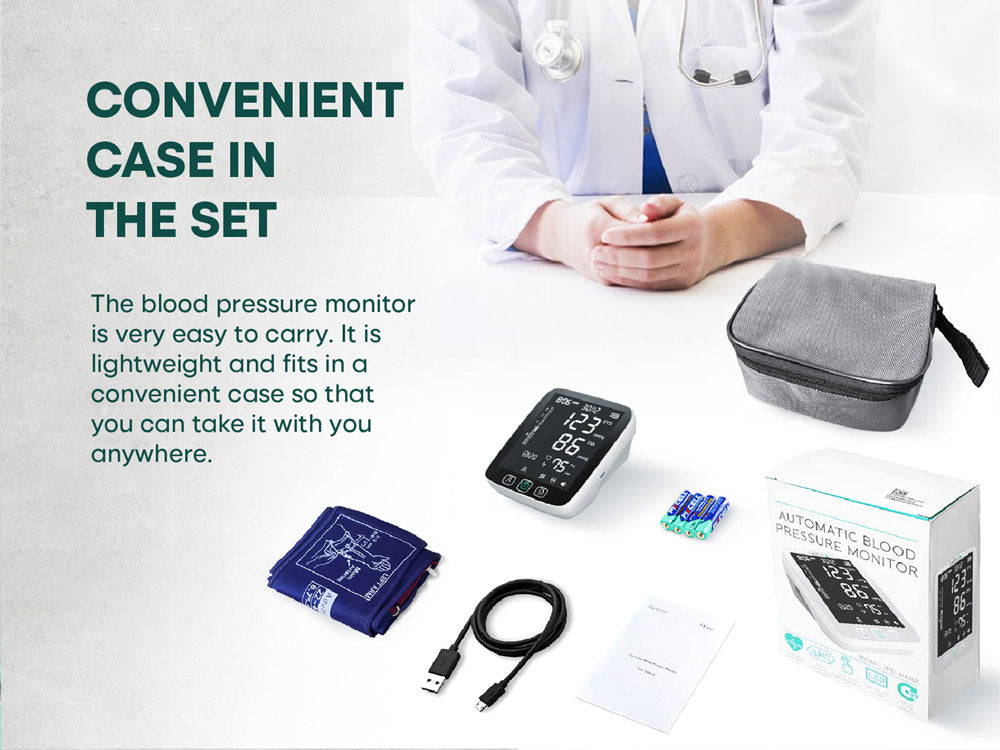 Blood Pressure Monitor C04 - 240 Sets of Memory – LAZLE USA