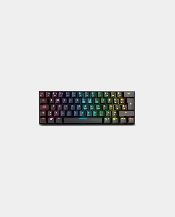 Teclado Gaming KROM Kasic TKL Rainbow - Versus Gamers