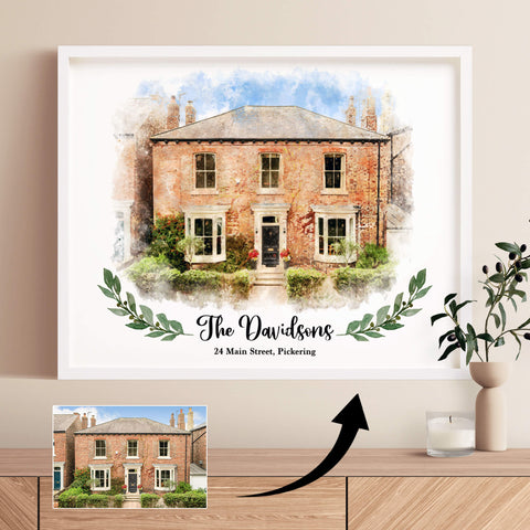 Best Personalised House Portraits