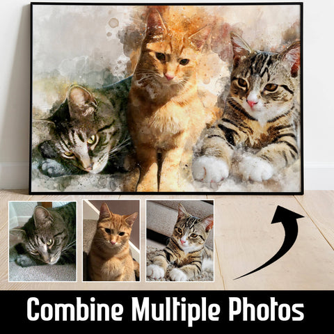 Combine Multiple pictures of your pets