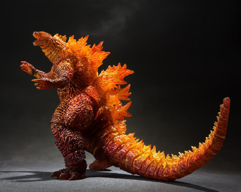 monsterarts burning godzilla