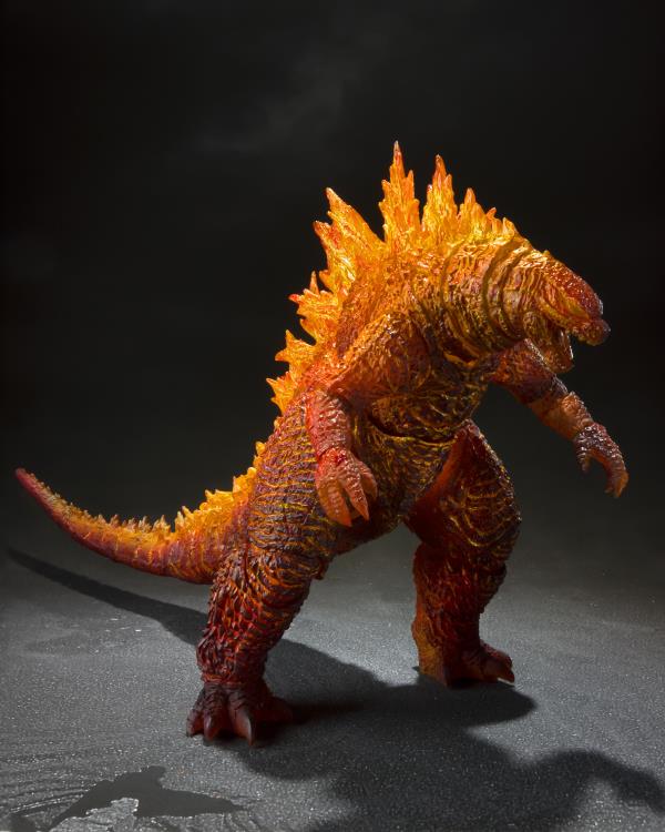 burning godzilla toys