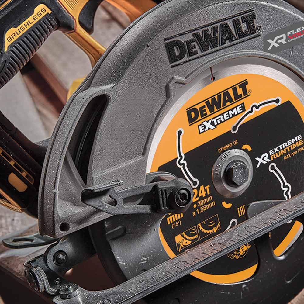 DEWALT 54V XR FLEXVOLT Brushless 2 x 6.0Ah Circular Plunge Saw Kit  DCS520T2-XE