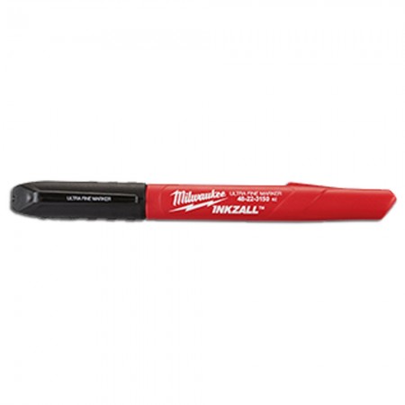 Milwaukee 48223104 4-Pack INKZALL Black Fine Point Markers Pens