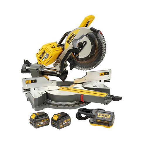 DeWALT DCS777T2-QW - 54V XR Flexvolt 216mm Mitre Saw with XPS tracking  system.