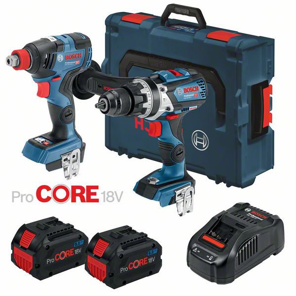 Bosch 18V Professional 3 Piece Brushless Combo Kit 0615990M18