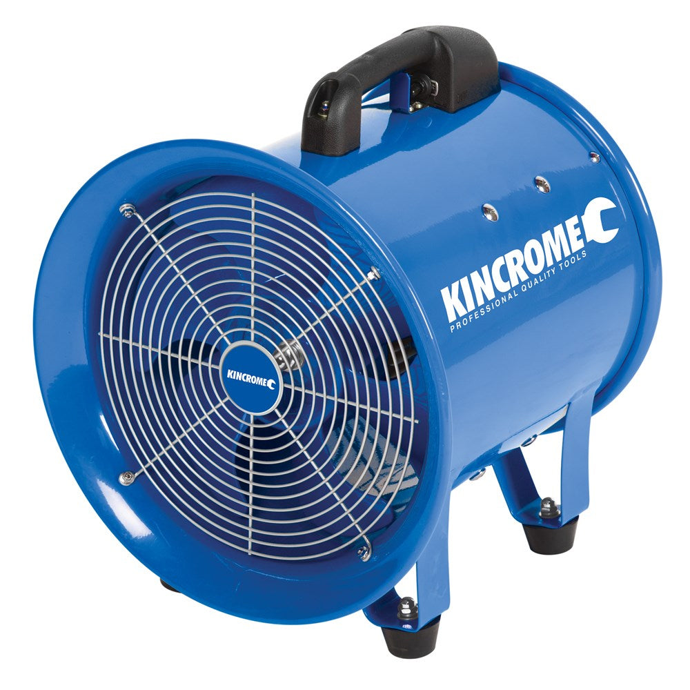 TradeQuip 1025 520W 300mm (12) Portable Ventilation Fan with 5m Flexible  Ducting