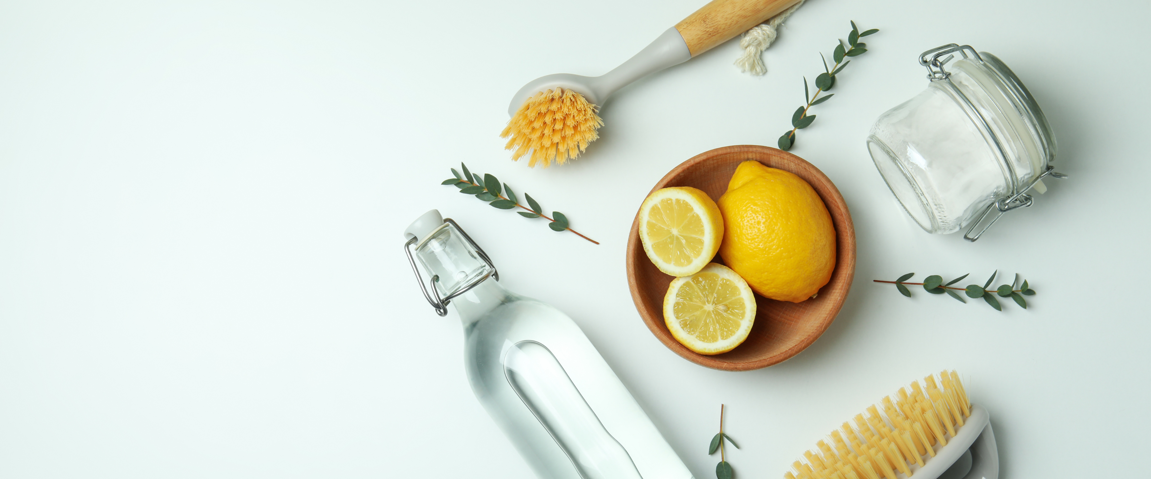 Cleaning car mats with lemon and salt