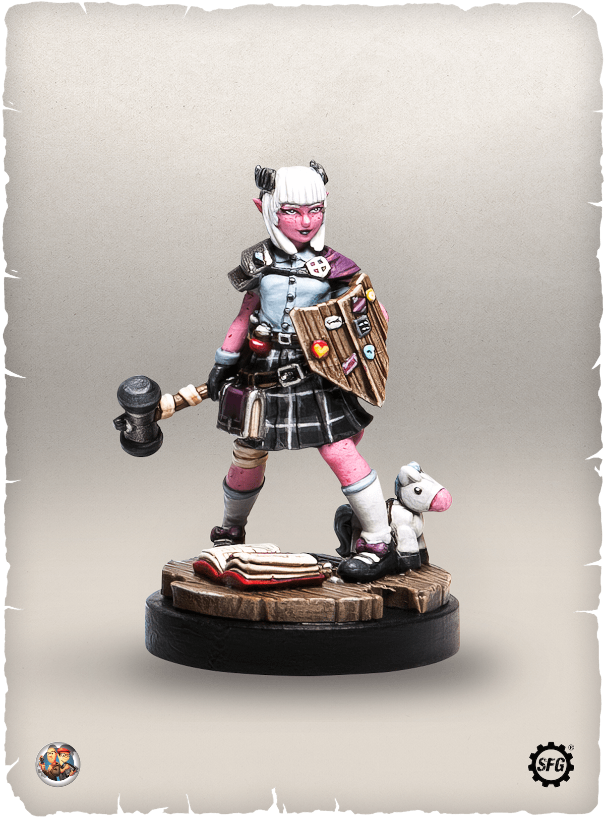Painted-Cleric-Student-Miniature
