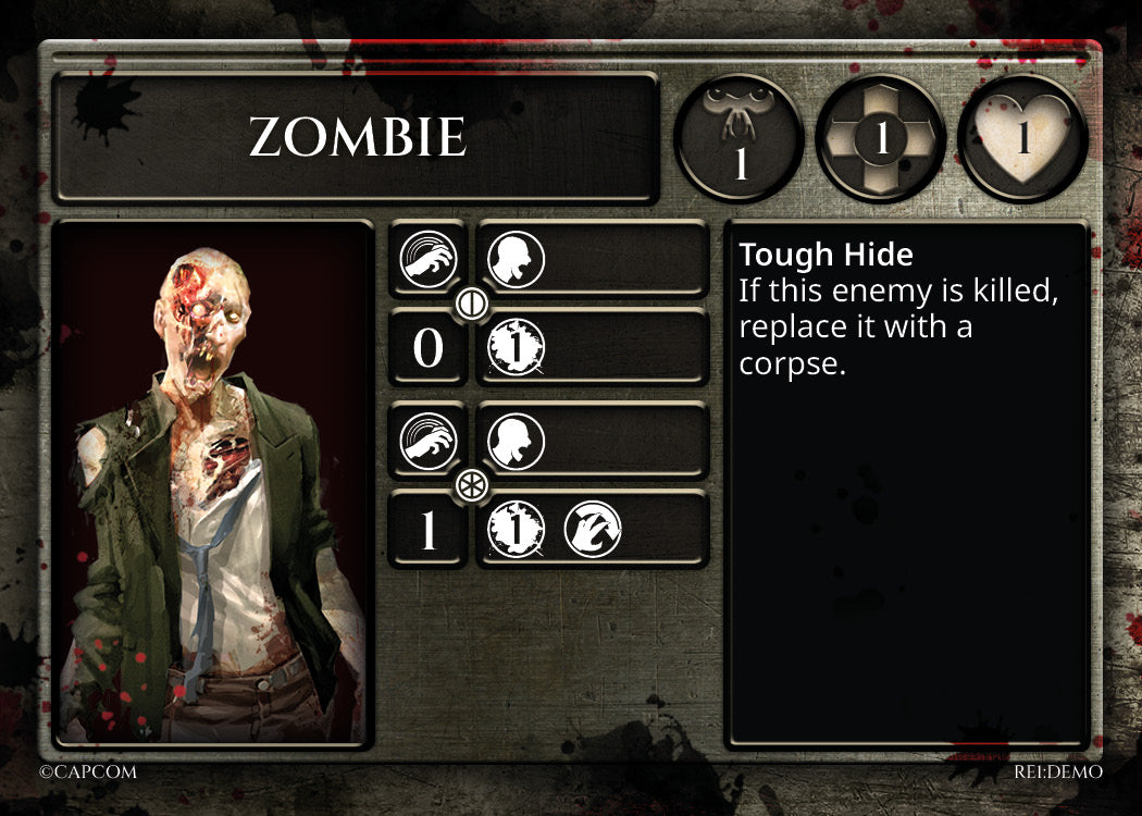 Zombie Enemy Card