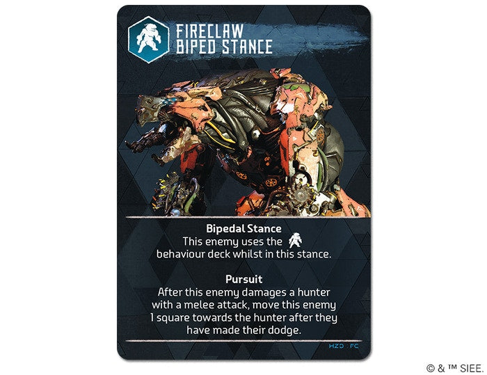 Fireclaw Biped Stance Rules