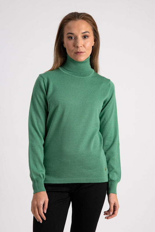 Seamless sweater with side slits – Mazzonetto