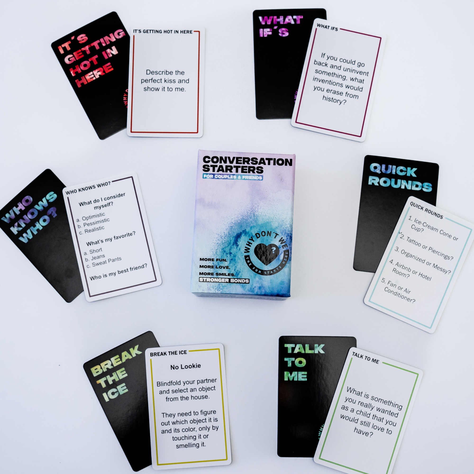 Spice IT UP by Why Don't We. Spicy Couples Games for Adults with 150 Cards  with Conversations, Spicy Dares & More - Best Date Night Games for Couples