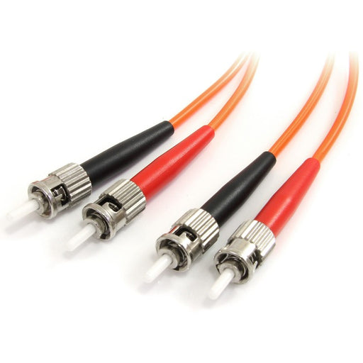 StarTech.com 15m Fiber Optic Cable - Multimode Duplex 50/125 - LSZH - LC/LC  - OM2 - LC to LC Fiber Patch Cable : : Electronics