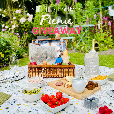 Hortiwool and Woolcool Picnic Giveaway advertisement