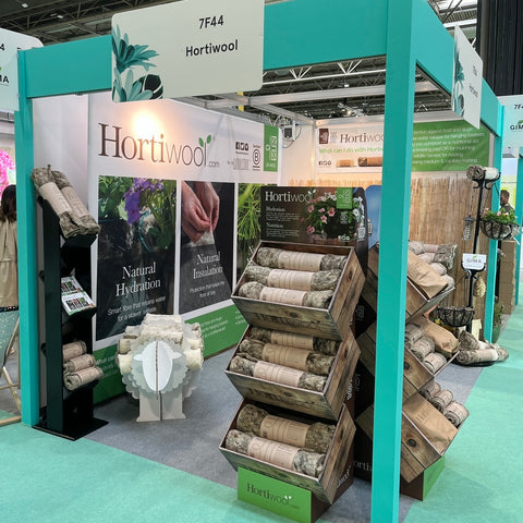 The Hortiwool Stand at Glee, the Gardening Exhibition 2022