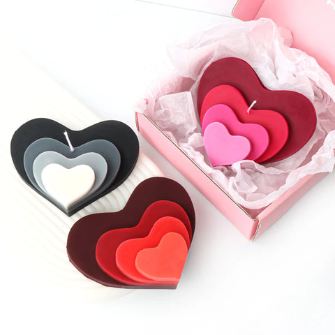 Stack Love Candle Mold Silicone