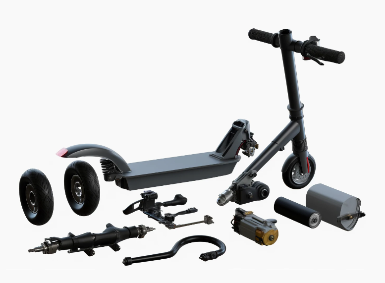 Electric scooter parts