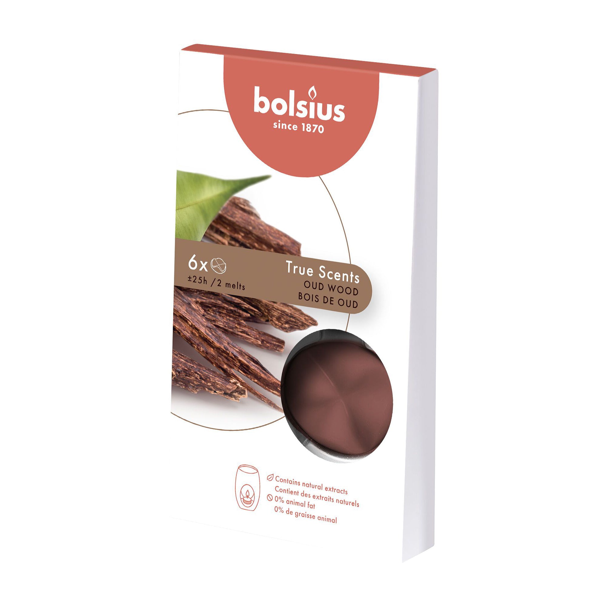 Bolsius True Scents Wax Melts Refills, Pack of - Oud Wood – KATEI UAE