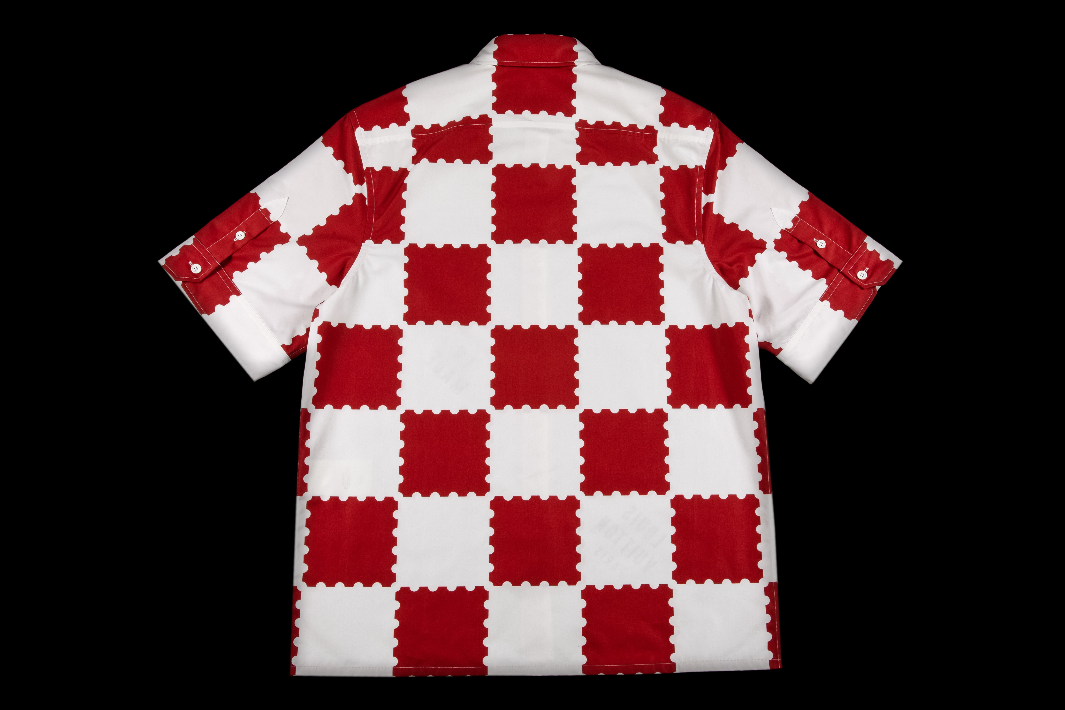 LOUIS VUITTON X NIGO GIANT DAMIER SHORT-SLEEVED SHIRT