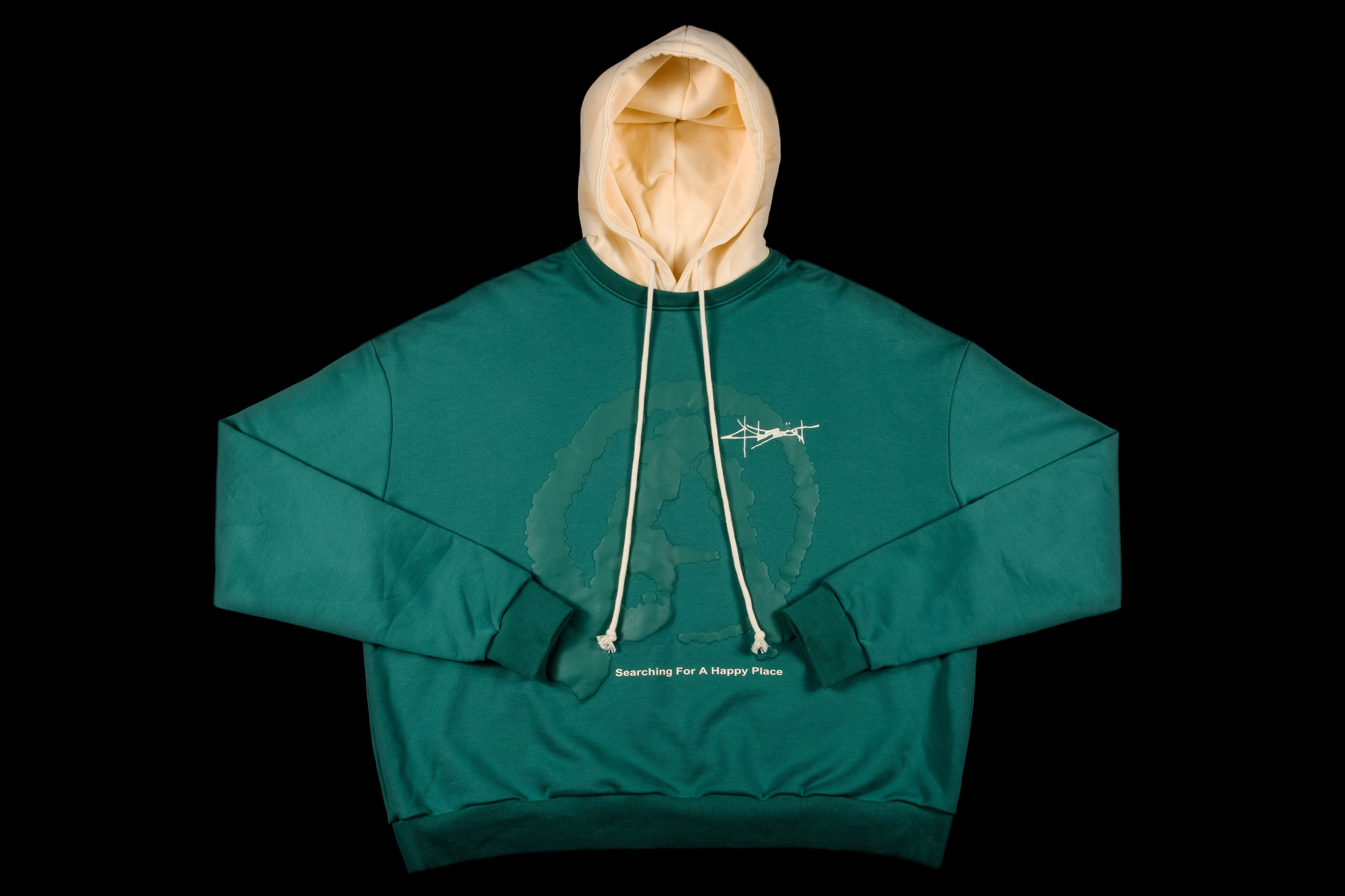 ABSENT MOCK NECK HOODIE