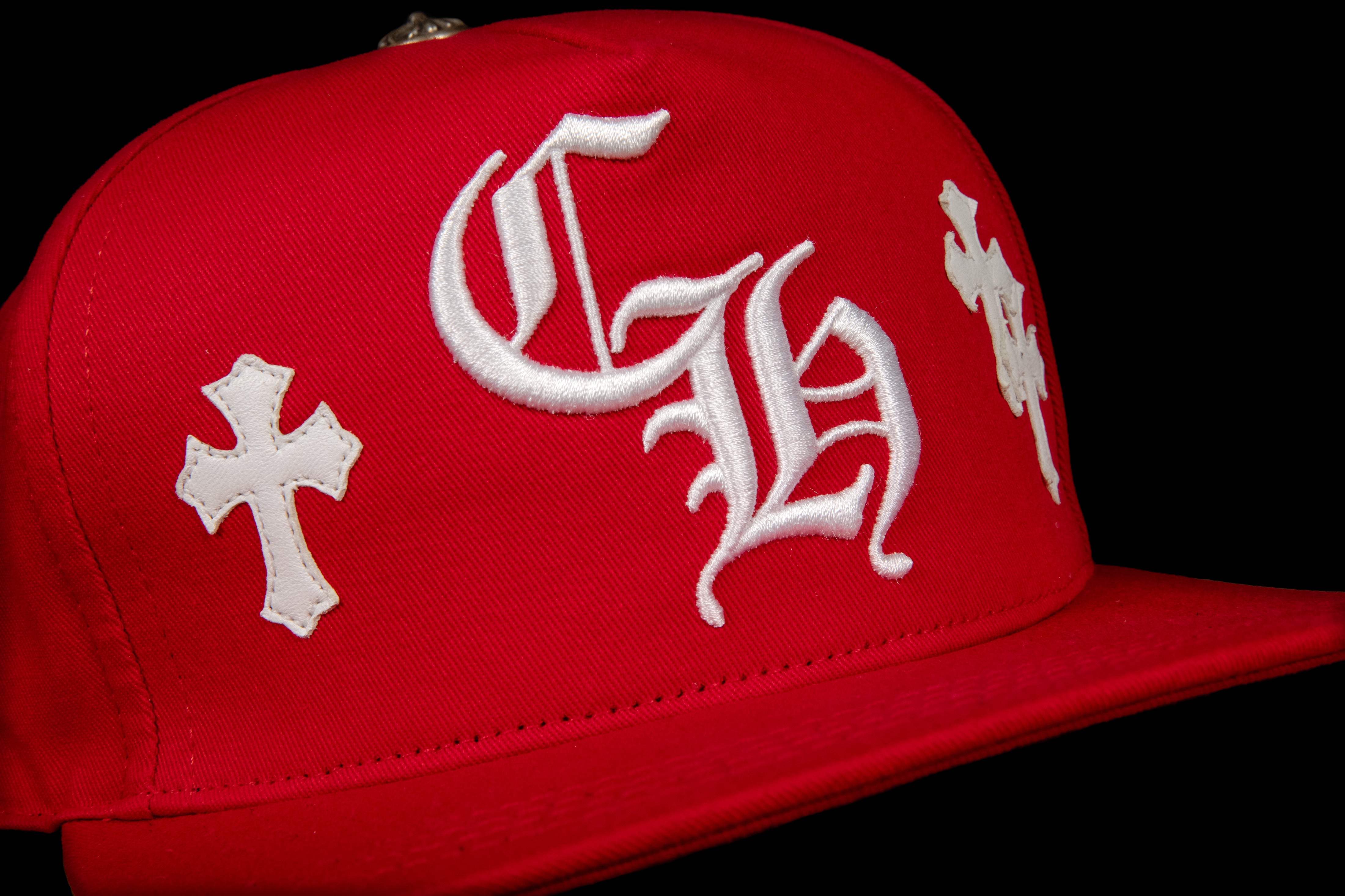 CHROME HEARTS CROSS PATCH BASEBALL HAT