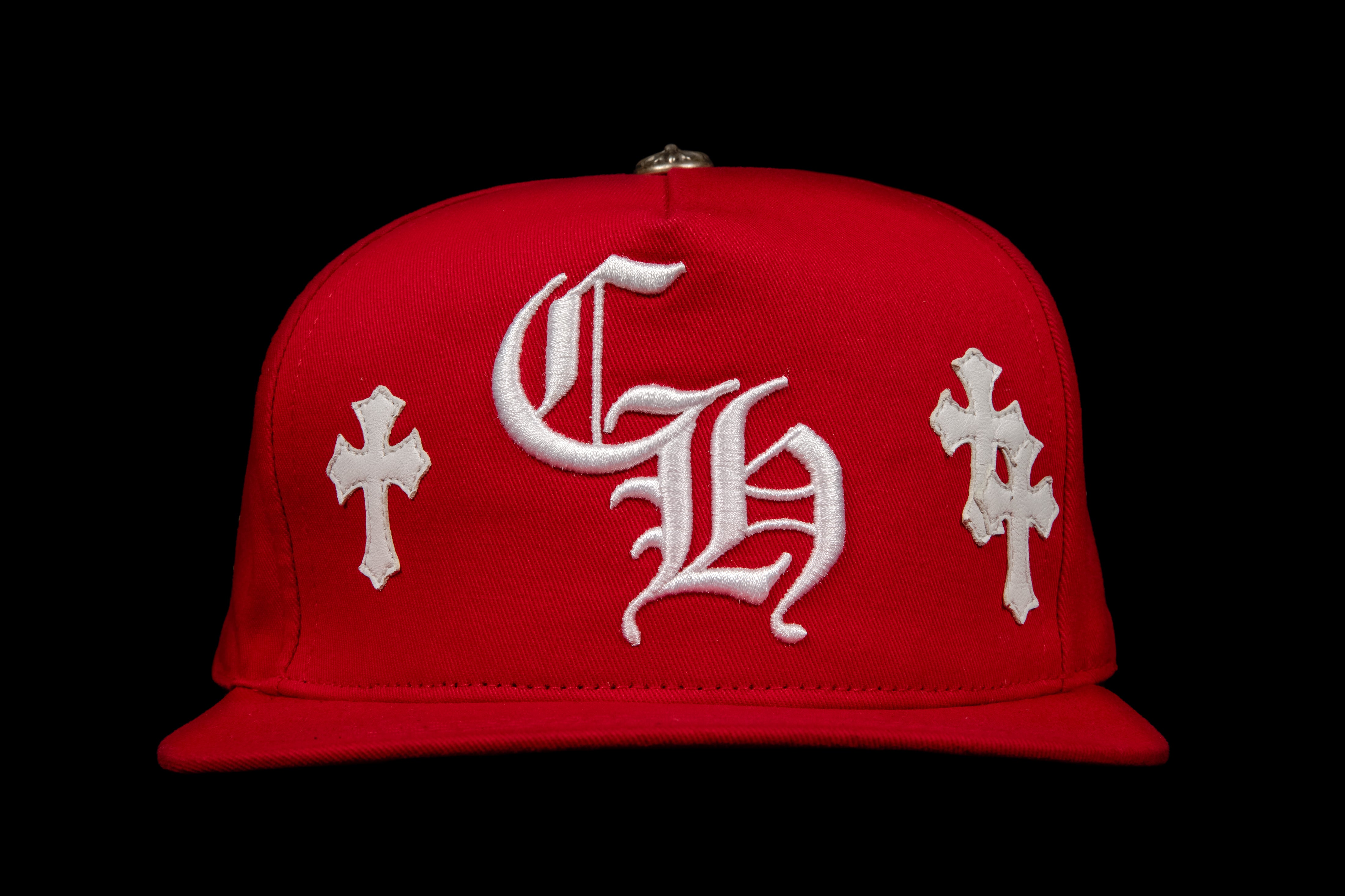 CHROME HEARTS CROSS PATCH BASEBALL HAT