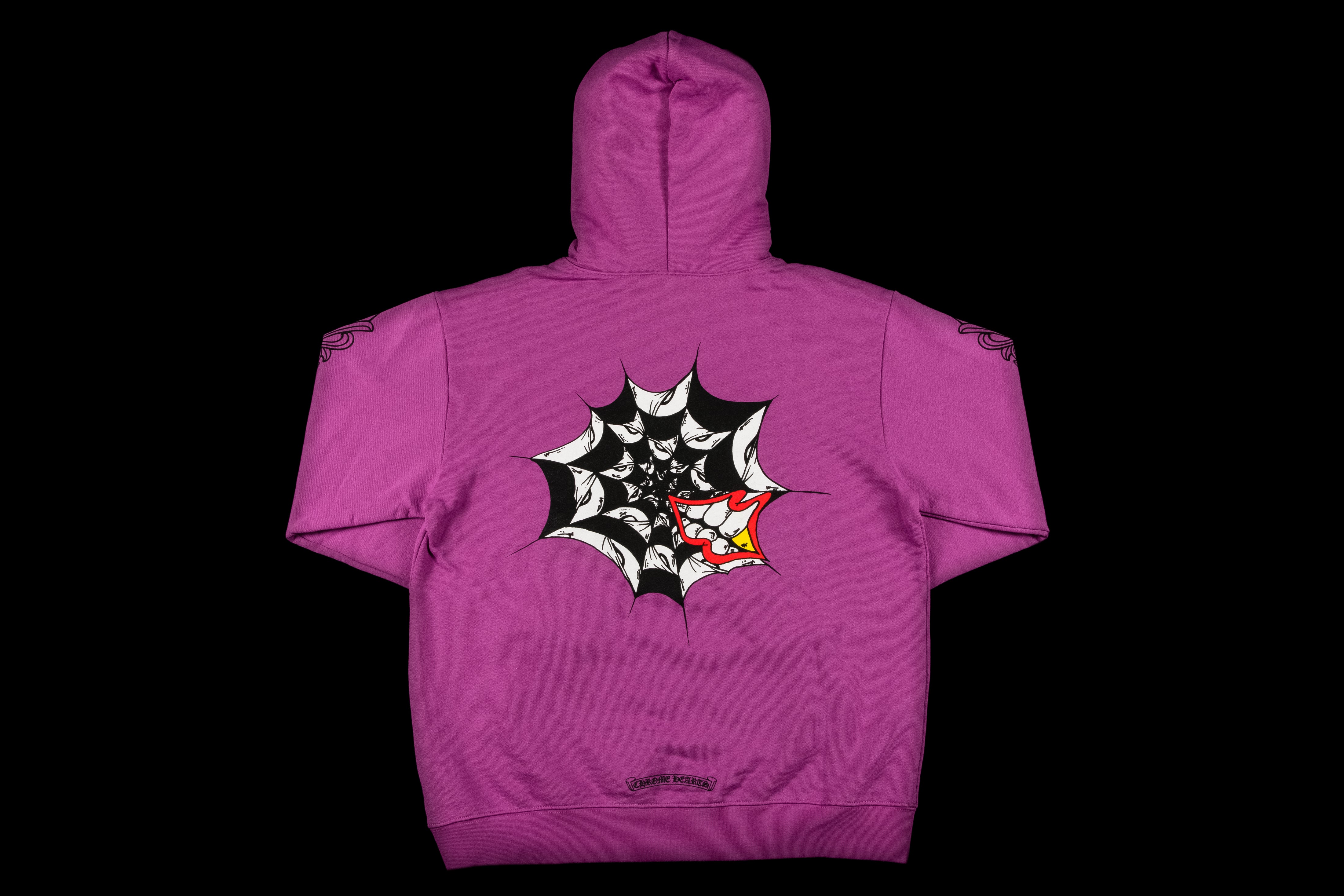 CHROME HEARTS MATTY BOY SPIDER WEB HOODIE