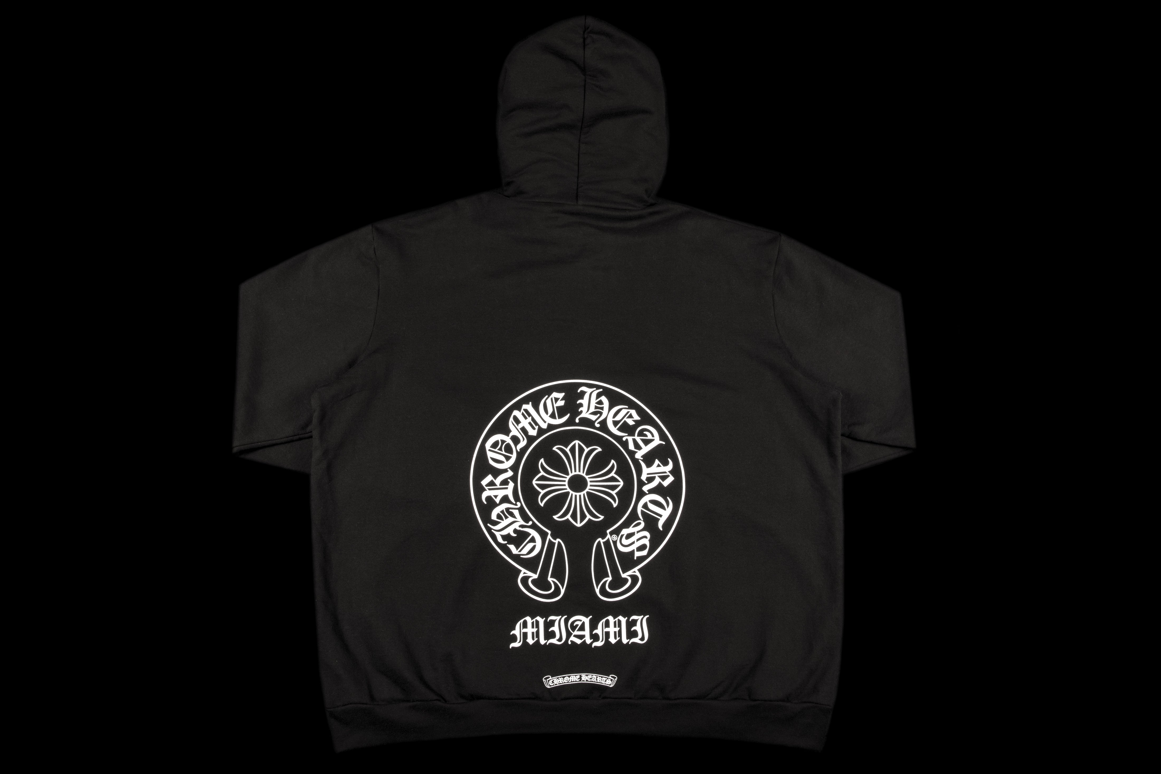 CHROME HEARTS HORSESHOE MIAMI ART BASEL EXCLUSIVE HOODIE