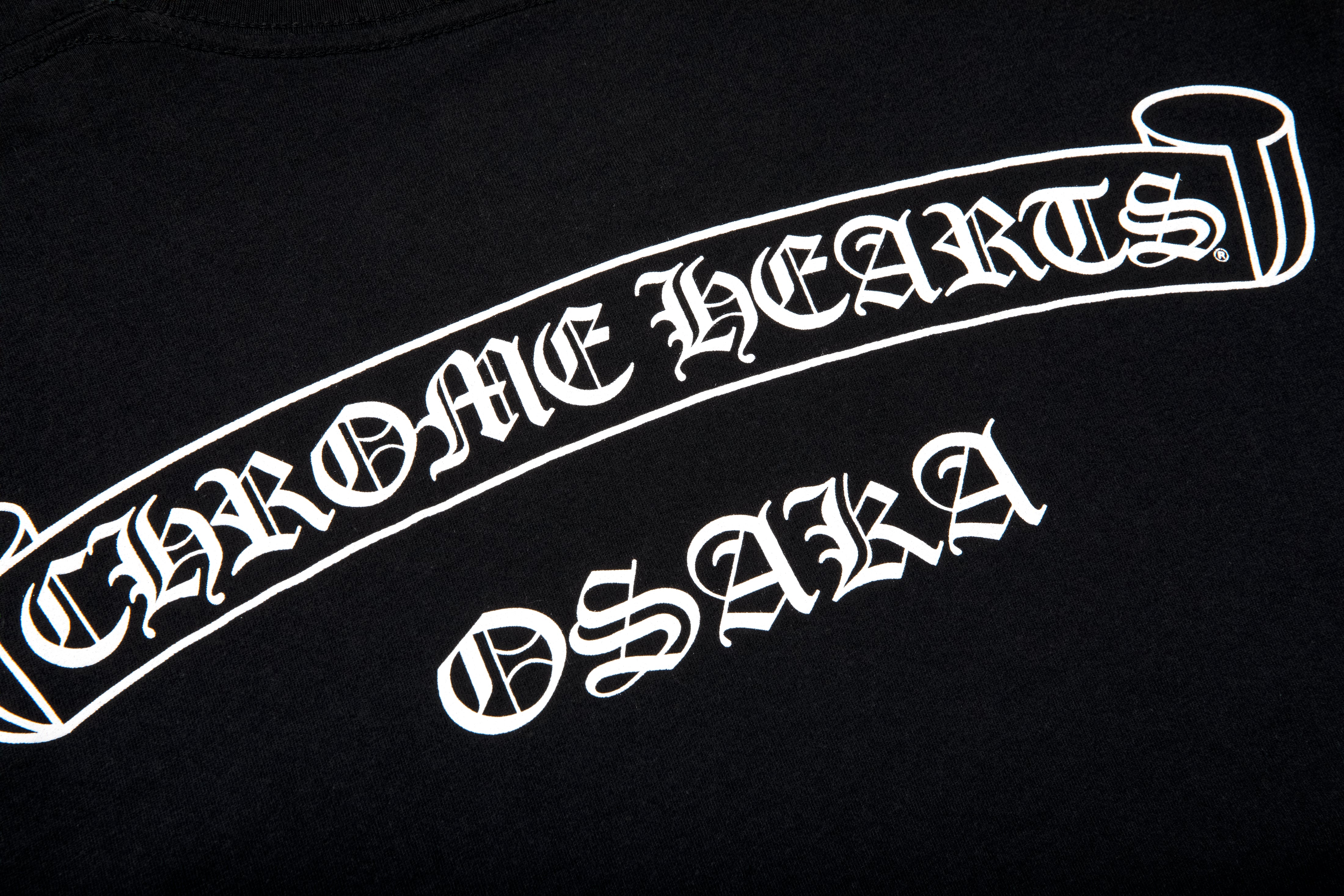 CHROME HEARTS SCROLL (OSAKA) T-SHIRT