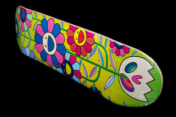 TAKASHI MURAKAMI X COMPLEXCON FLOWER CLUSTER SKATEBOARD DECK