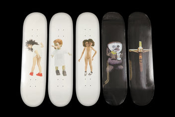 SUPREME CHAPMAN BROTHERS SKATEBOARD DECK SET OF 5