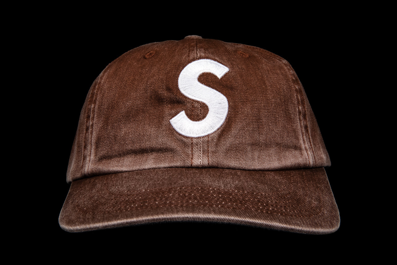 SUPREME PIGMENT PRINT S LOGO 6-PANEL CAP