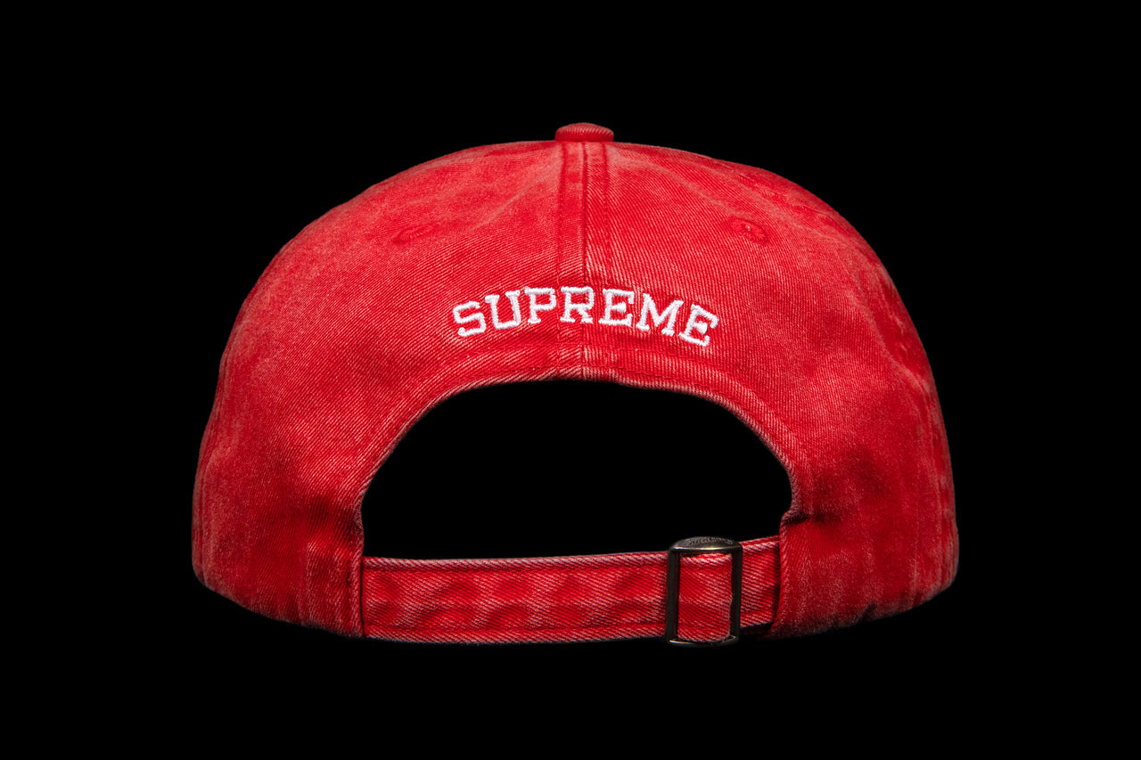 SUPREME PIGMENT PRINT S LOGO 6-PANEL CAP