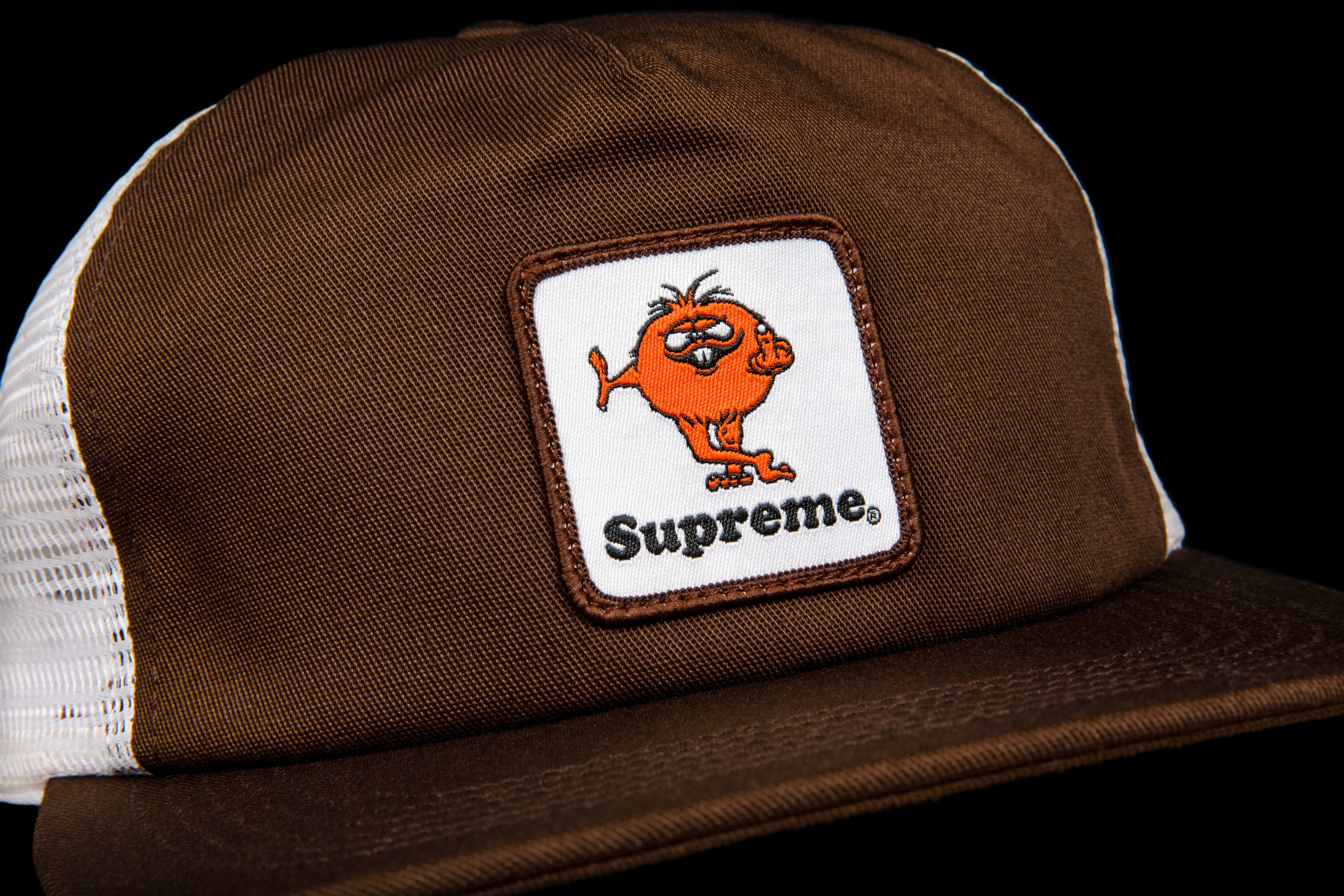 日本製・高品質 Supreme Camacho Mesh Back 5-Panel Brown - 帽子