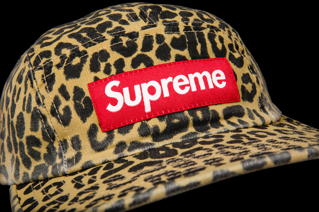 SUPREME WASHED CHINO TWILL CAMP CAP