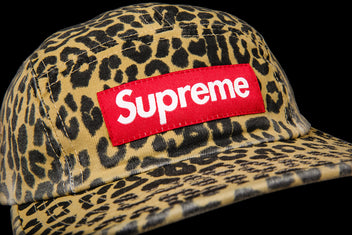 SUPREME WASHED CHINO TWILL CAMP CAP