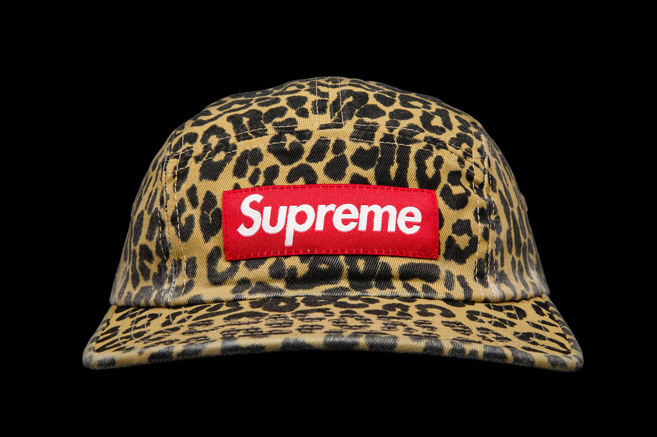 SUPREME WASHED CHINO TWILL CAMP CAP