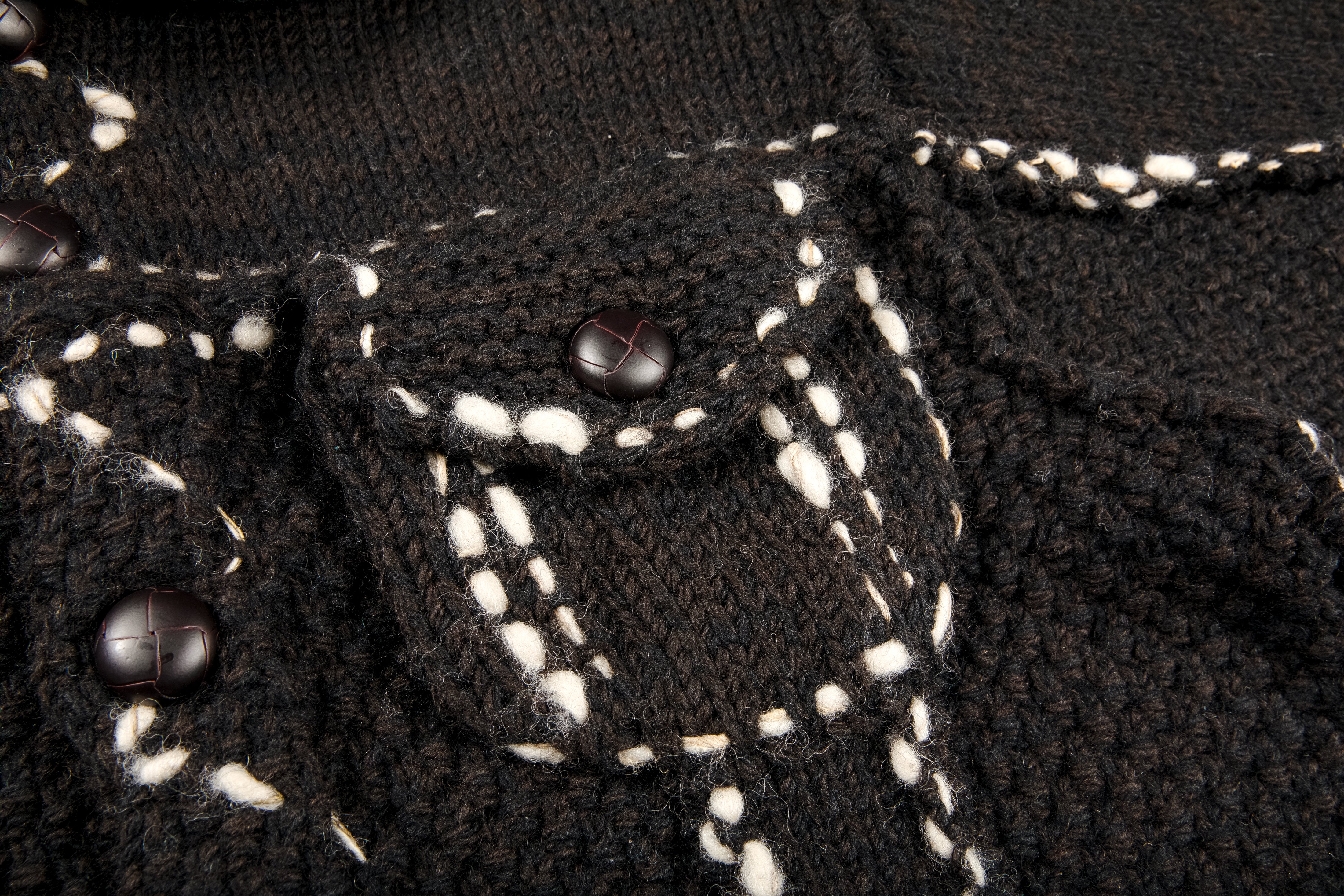 KAPITAL WOOL HAND KNIT COWCHIN G JACKET