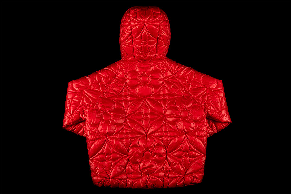 LOUIS VUITTON X VIRGIL ABLOH LVSE FLOWER QUILTED HOODED JACKET