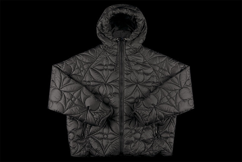 LOUIS VUITTON X VIRGIL ABLOH LVSE FLOWER QUILTED HOOODED JACKET