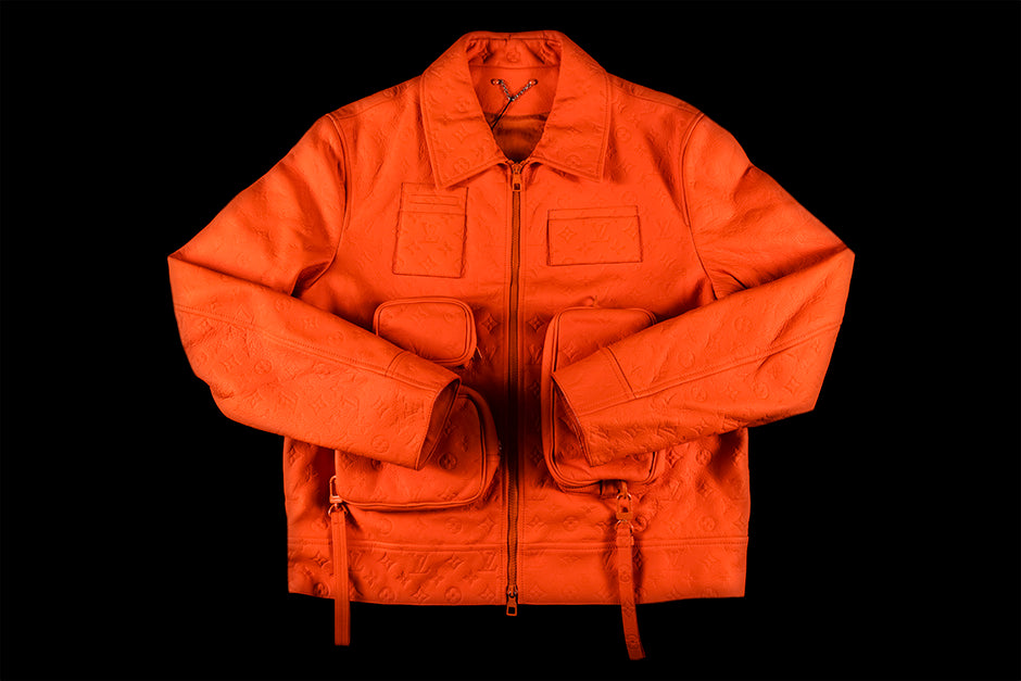 LOUIS VUITTON X VIRGIL ABLOH MONOGRAM EMBOSSED UTILITY JACKET