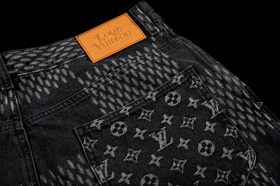 Louis Vuitton x Nigo Denim Jeans Gray