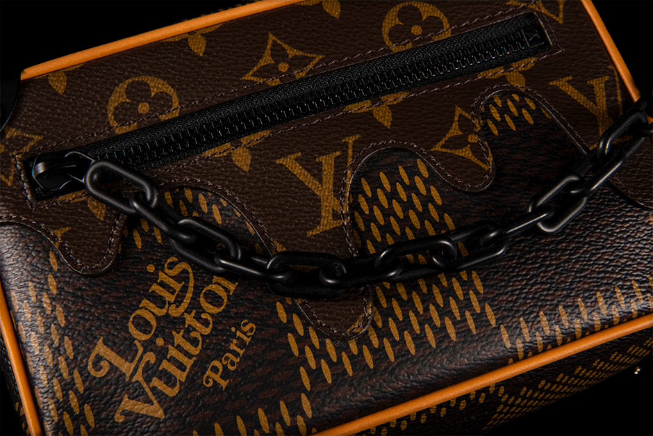 Louis Vuitton, Bags, Louis Vuitton X Nigo Giant Damier Ebene Monogram Mini  Soft Trunk