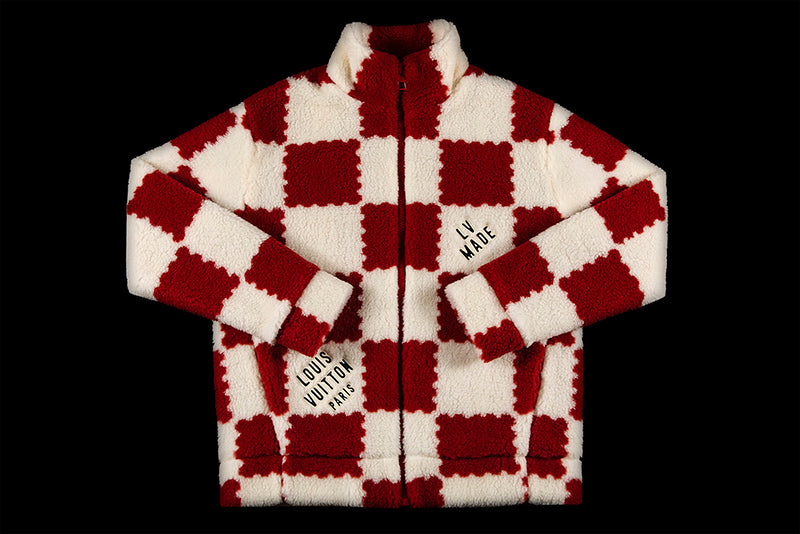 LOUIS VUITTON X NIGO JACQUARD DAMIER FLEECE BLOUSON