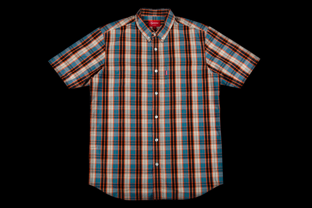 SUPREME BOX PLAID SHIRT