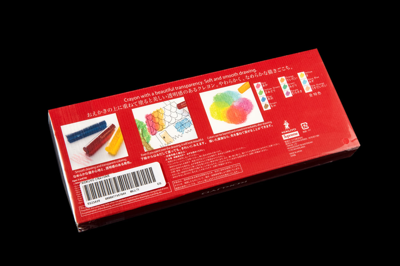 SUPREME KOKUYO TRANSLUCENT CRAYONS PACK OF 10