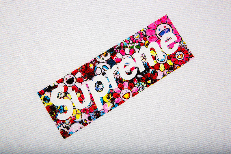 SUPREME MURAKAMI COVID-19 RELIEF BOX LOGO TEE